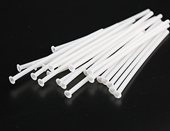 High Precision Small Diameter Plastic Tube - POM white flaring and flanging tube