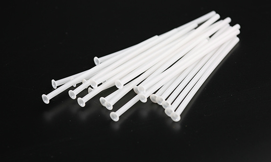 High Precision Small Diameter Plastic Tube - POM white flaring and flanging tube