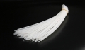 POM white longer flaring and flanging tube